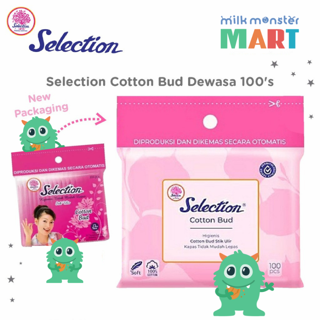 Selection Cotton Bud 180s / Cotton Bud Dewasa 100s grosir