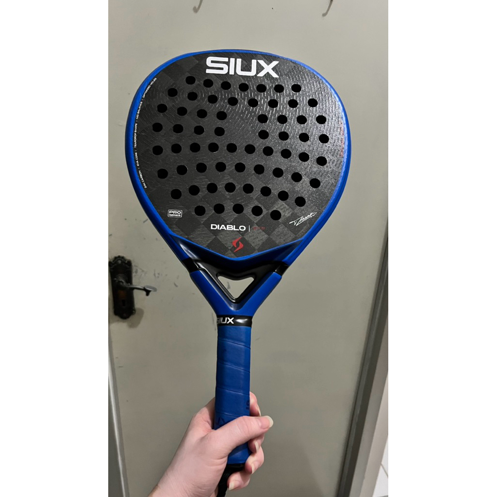 SIUX Diablo Pro Royal Blue 2026 Padel Racket ( Raket Star+ Padel) RAKET PADEL PRELOVED | Raket Padel