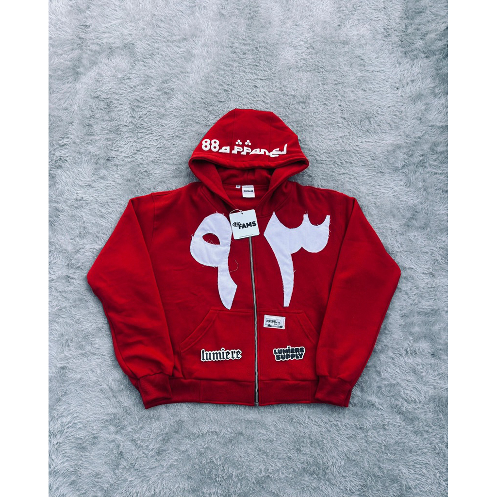 Hoodie boxy arabic 88_apparel Sz XL