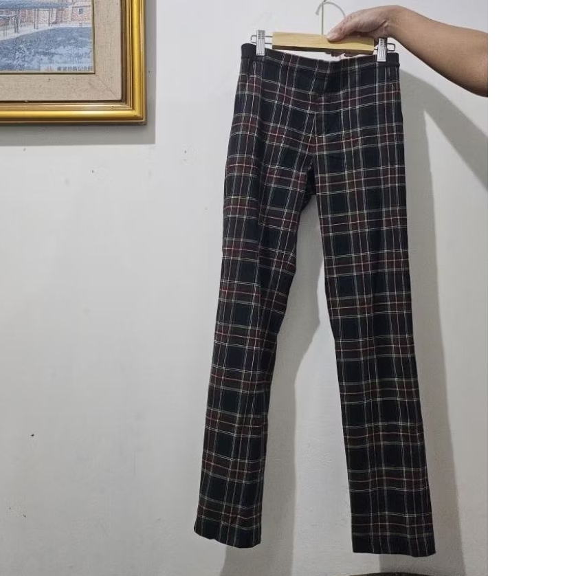 Tartan pants uniqlo