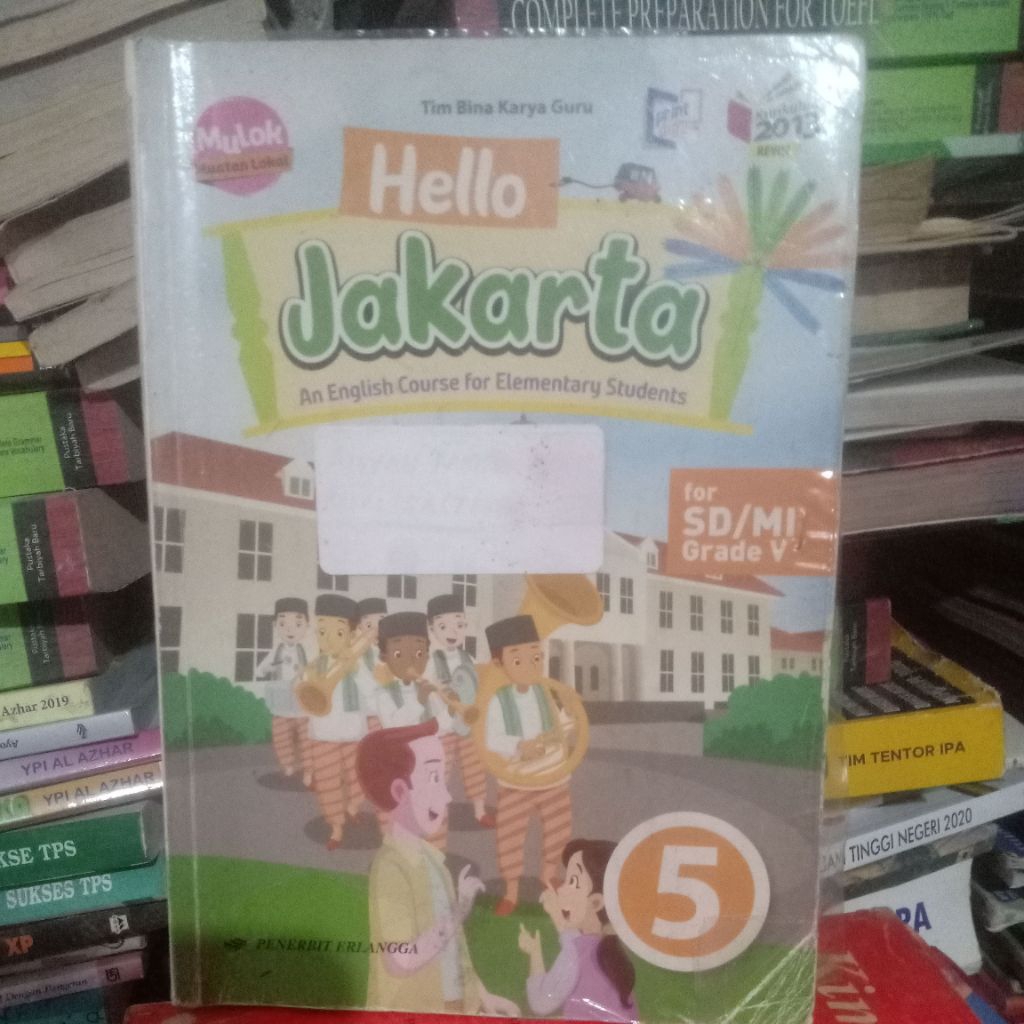 buku hello jakarta English untuk Sd/mi kelas 5