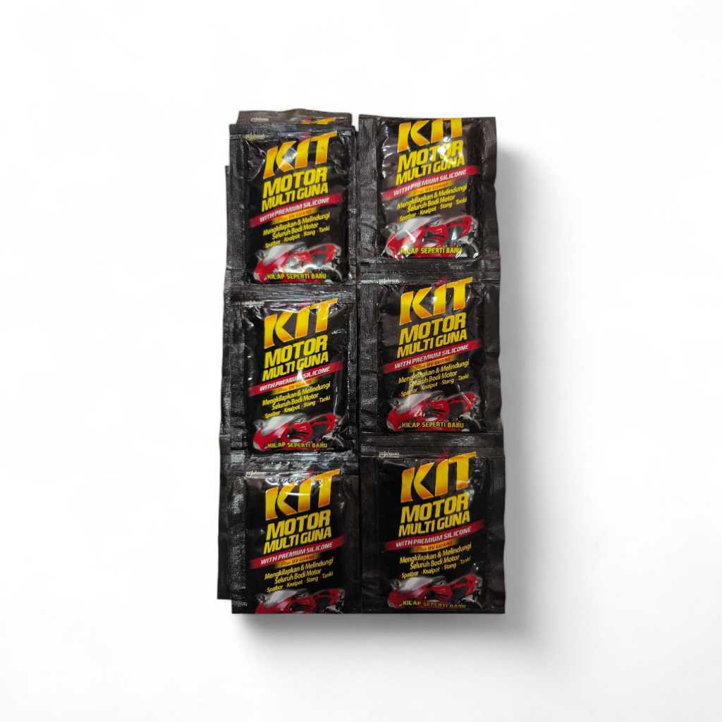 12 PCS Kit Multiguna Pengkilap Bodi Motor / Kit Motor Multiguna