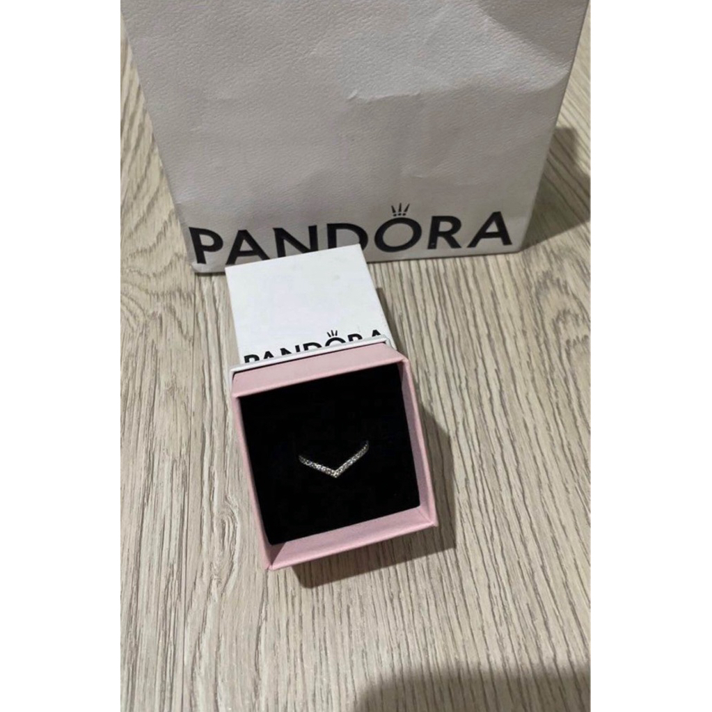 pandora  ring sz 48 fullset original