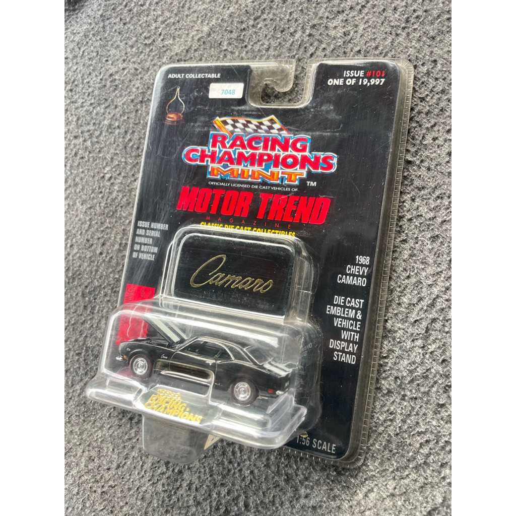Diecast Racing Champions Mint 1968 Camaro – Unopened Motor Trend Series