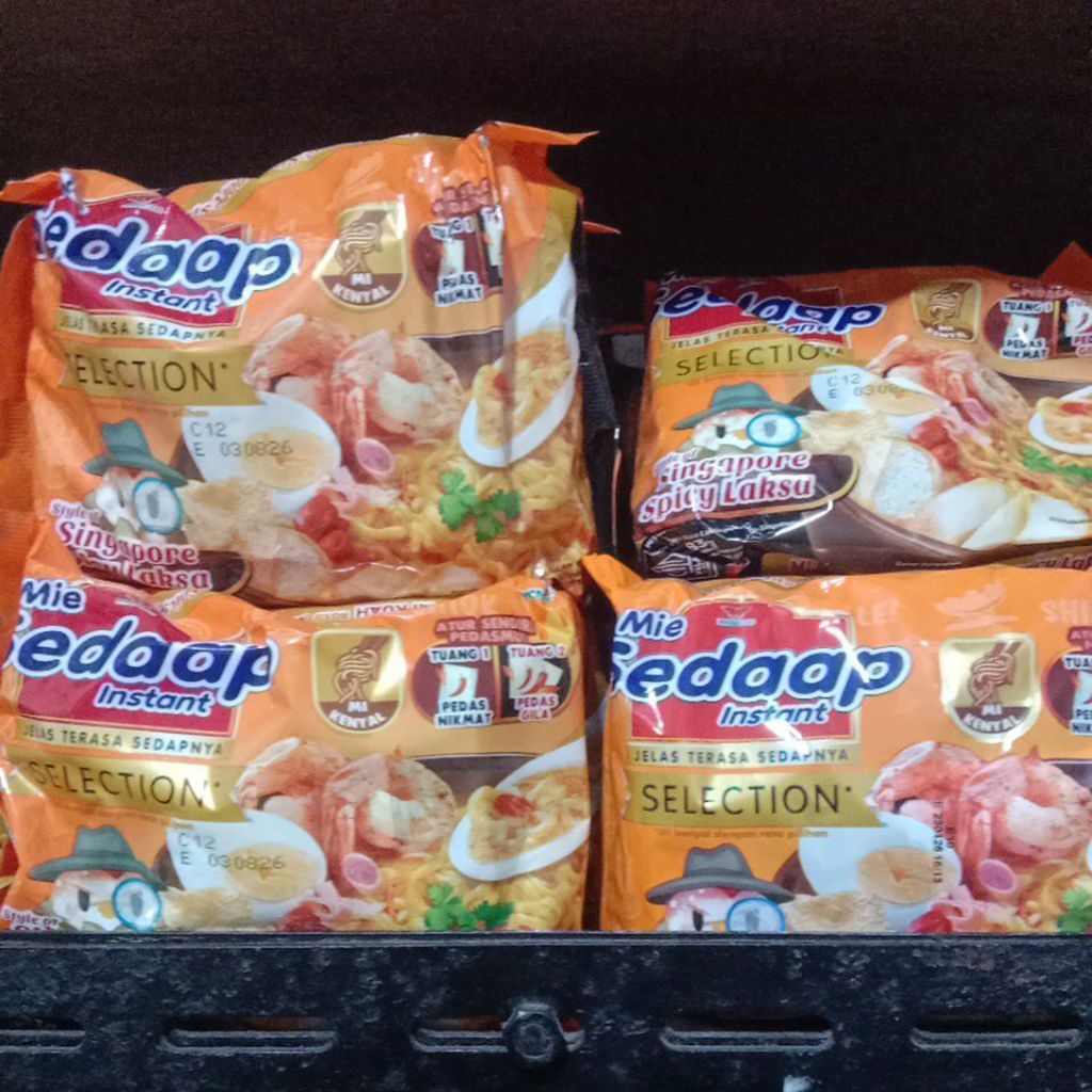 Mie sedap Singapore spicy laksa