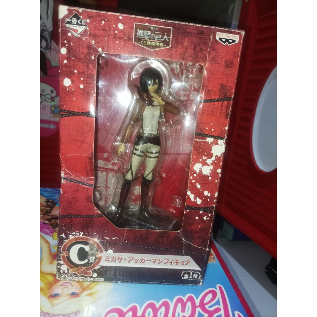 Ichiban Kuji Mikasa Ackerman Attack on Titan - Dakkan Sakusen Price C