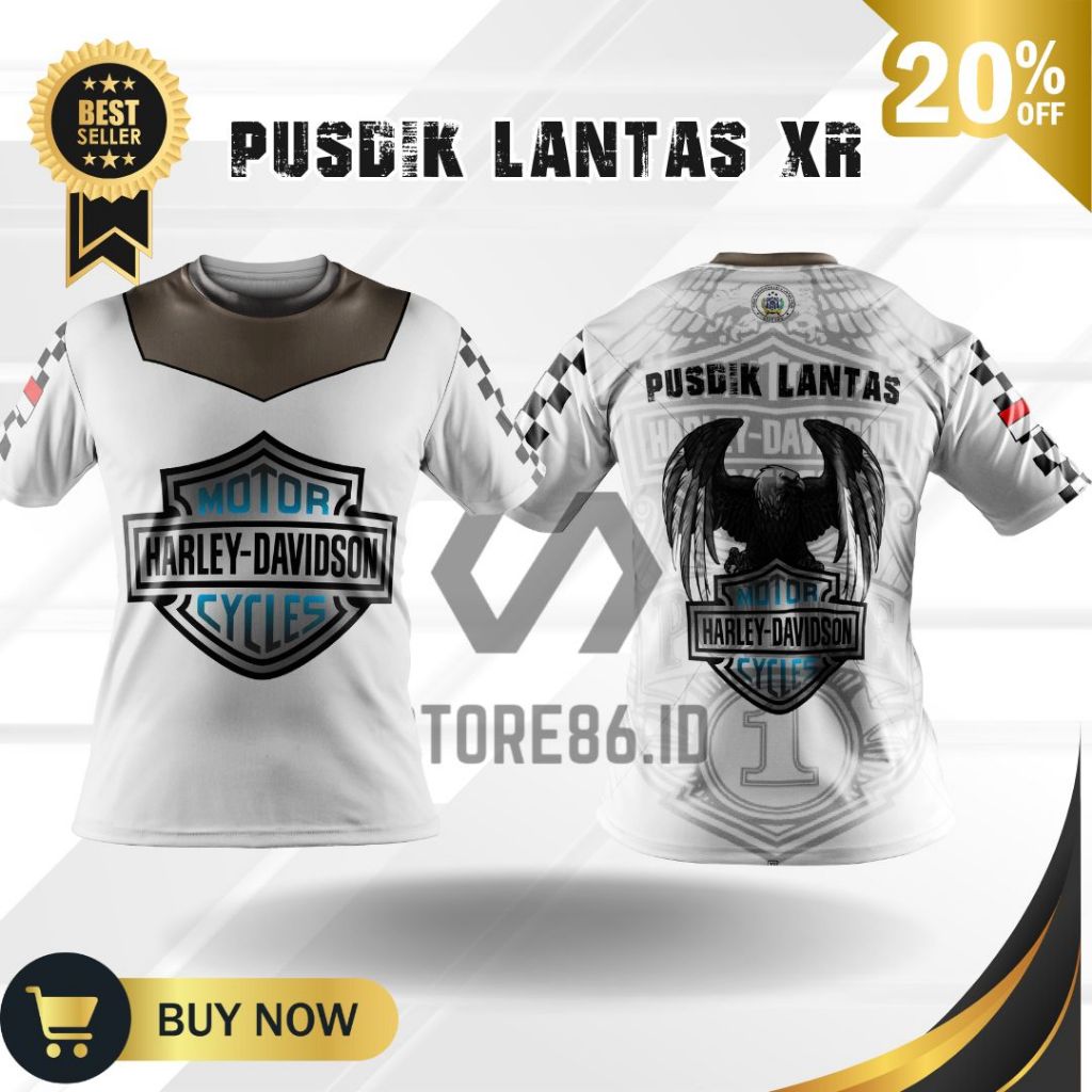 JERSEY PUSDIK LANTAS XR FULLPRINT SUBLIME / KAOS PUSDIK LANTAS DRIFIT / JERSEY PUSDIK LANTAS / FULL 