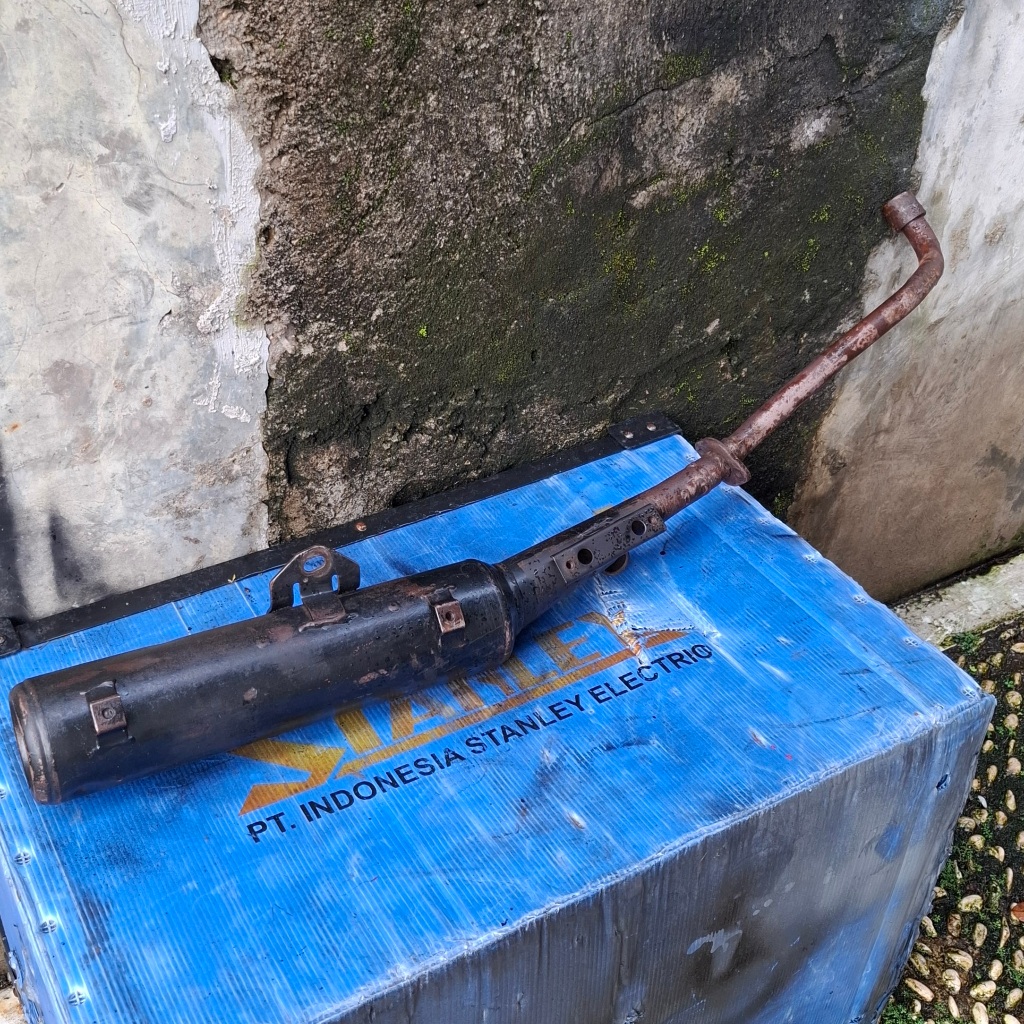 Knalpot vega r new standar original copotan 100% ori asli yamaha