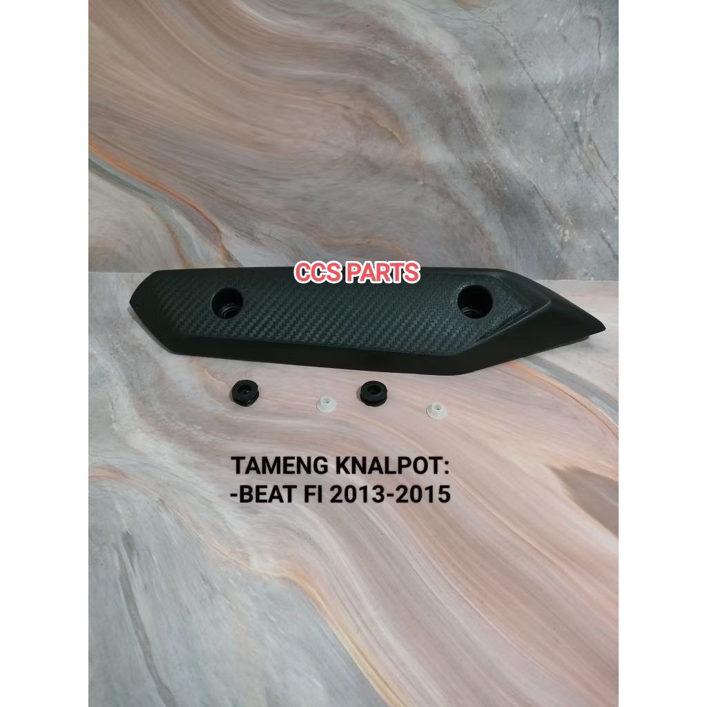 TAMENG TUTUP KNALPOT BEAT FI 2013-2015 BEST PRODUK KUALITAS ORIGINAL