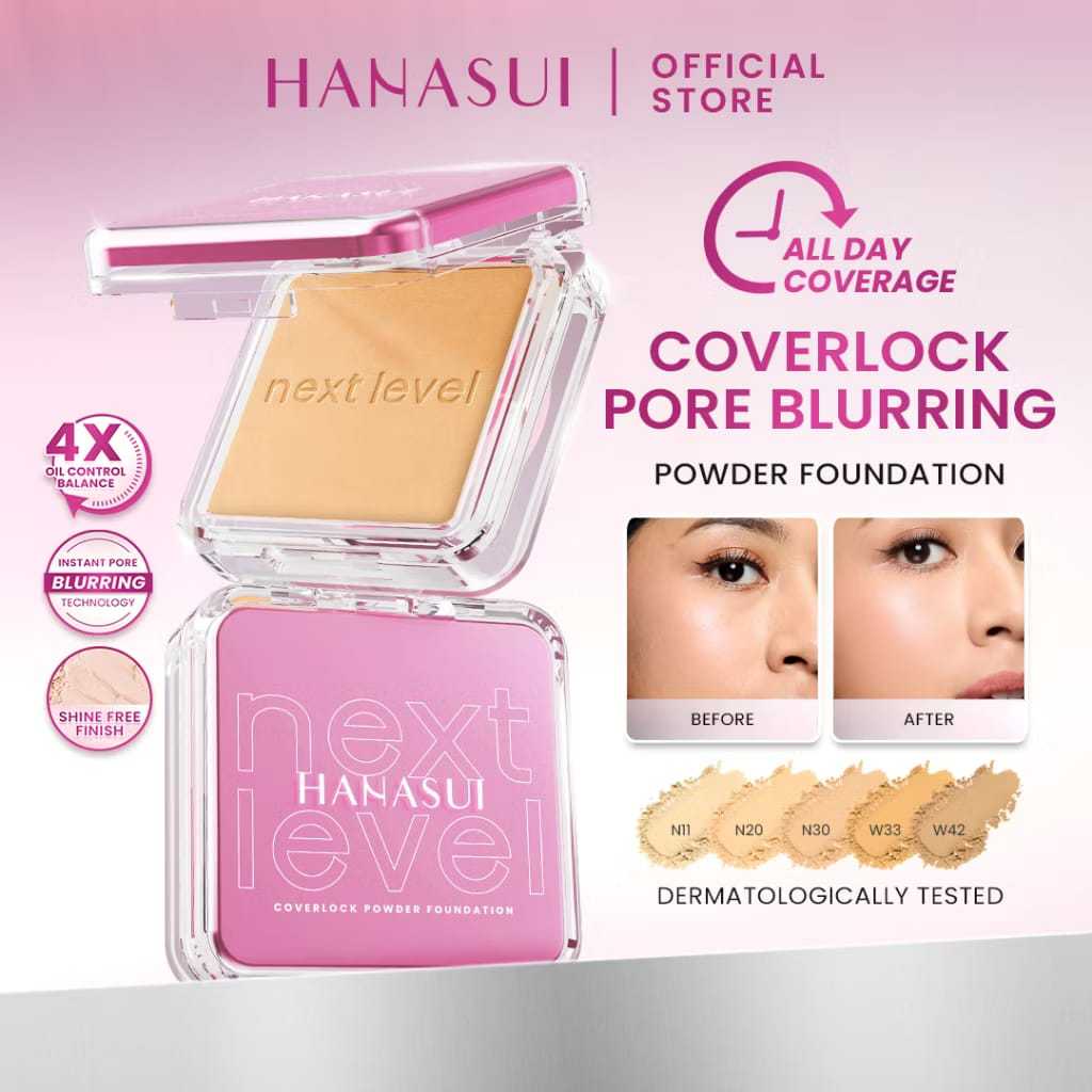 Hanasui Next Level Coverlock Powder Foundation-hanasui powder-hanasui foundation-Powder-Foundation-1