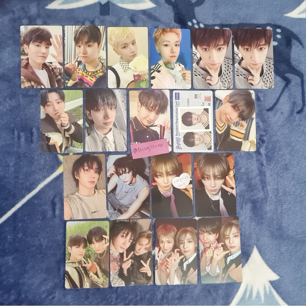 Boynextdoor Photocard PC Taesan Sungho Jaehyun Sungho Riwoo Leehan (Album Crunch Who, Moody Why, And