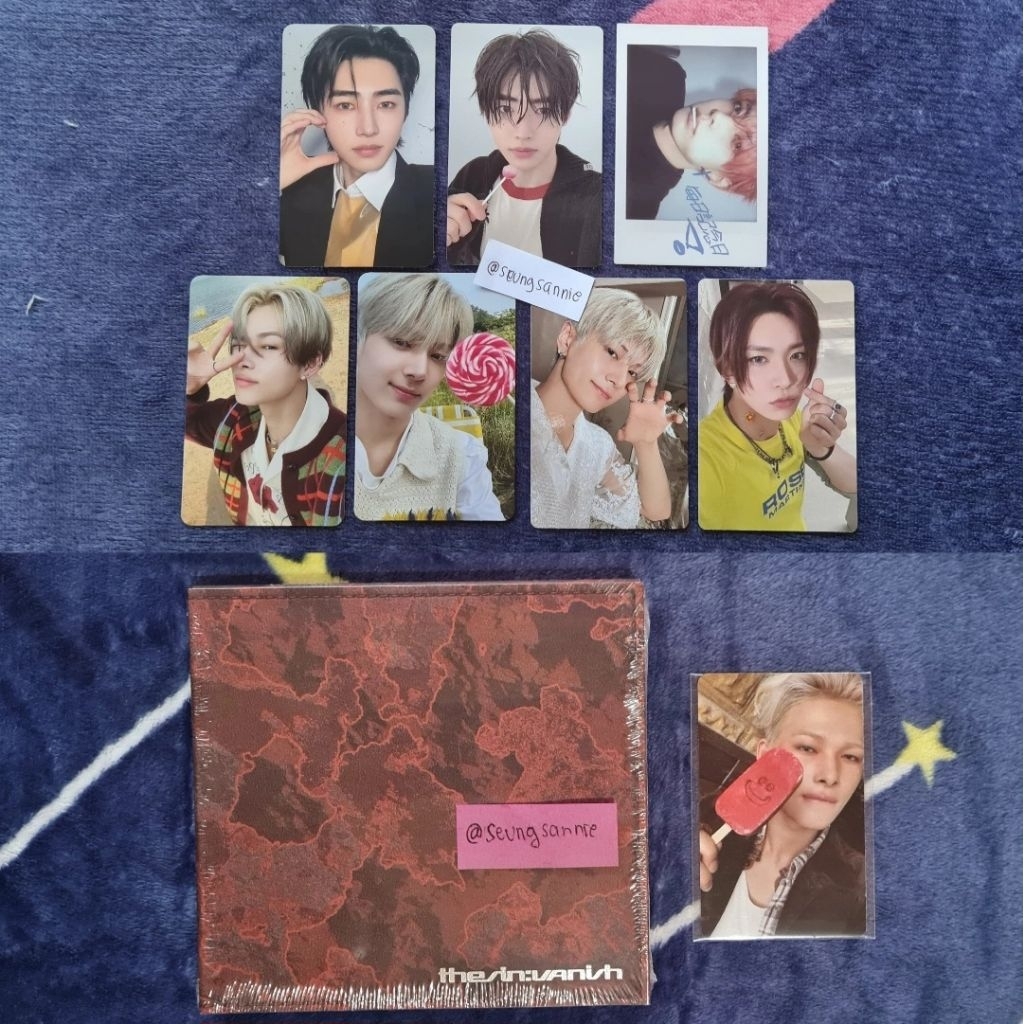 Enhypen Heeseung Jay Ni-ki Riki Sunghoon Photocard PC (Orange blood kalpa LD Lucky draw vc kpopmerch