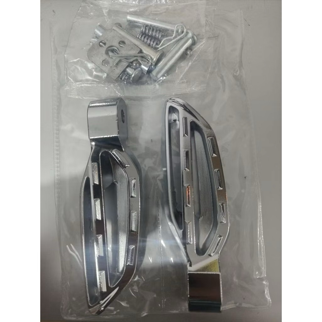 Footstep Belakang vario stylo lexi Scoopy New Step Pijakan Kaki Belakang Scoopy 2018-2026 Silver