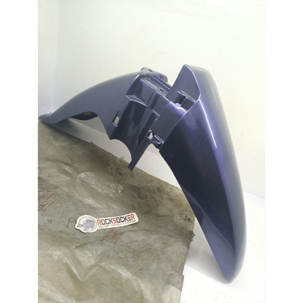 spakbor depan supra x lama supra x 100 original biru ungu