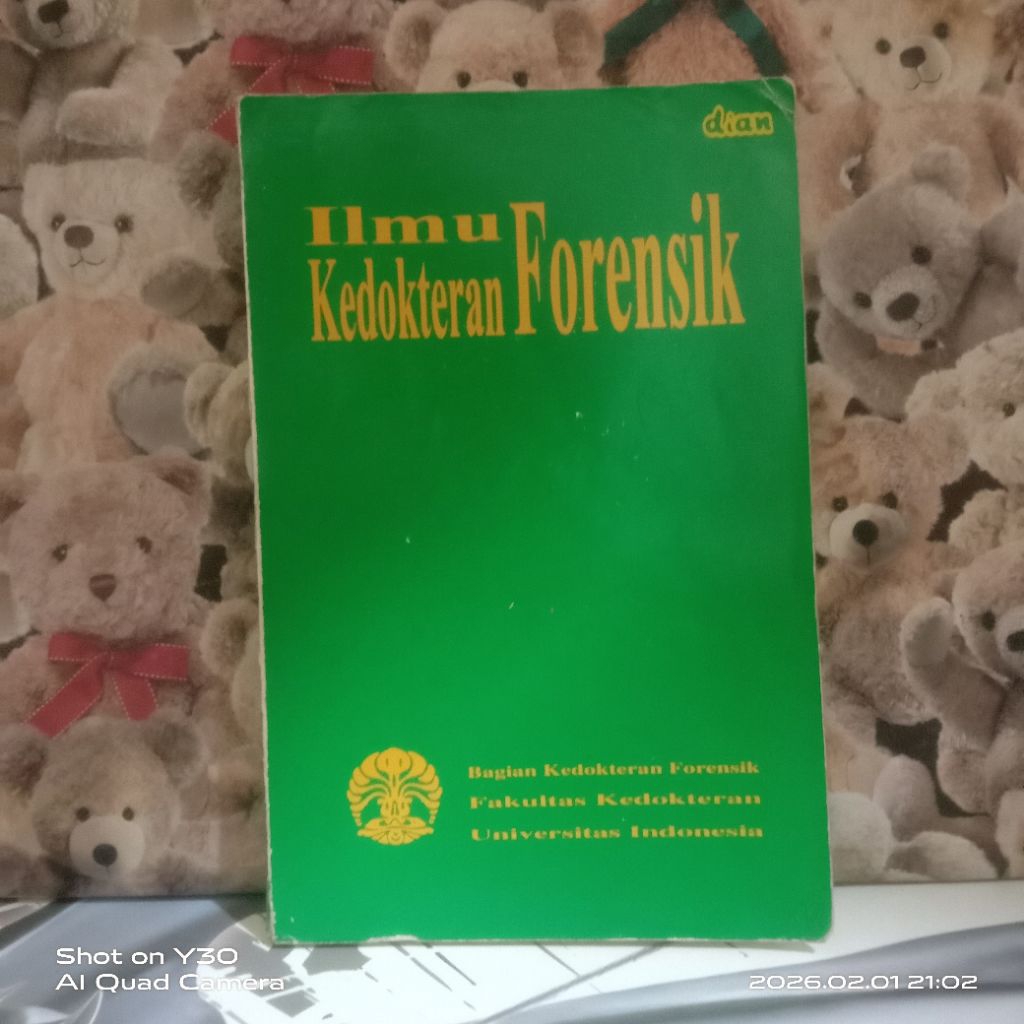 Buku Ilmu Kedokteran Forensik - Original