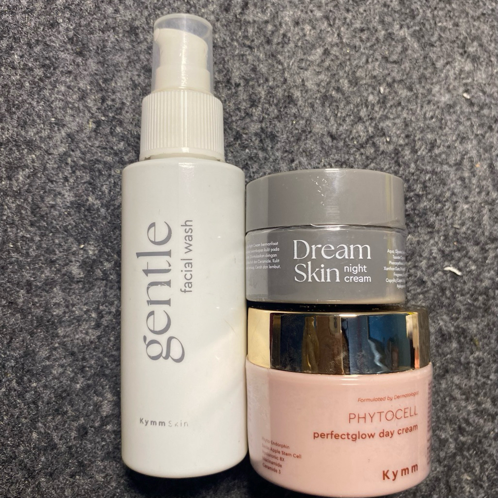 KYMM SKIN Glow Package LEVEL 2 Gentle FW 100ml, Phyto DC, Night Cream