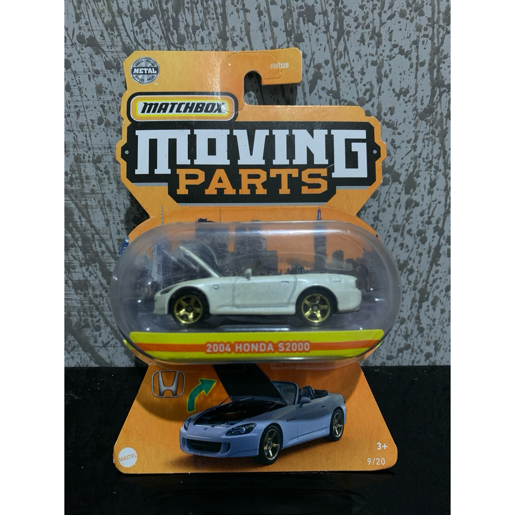Matchbox Moving Parts 2004 Honda S2000
