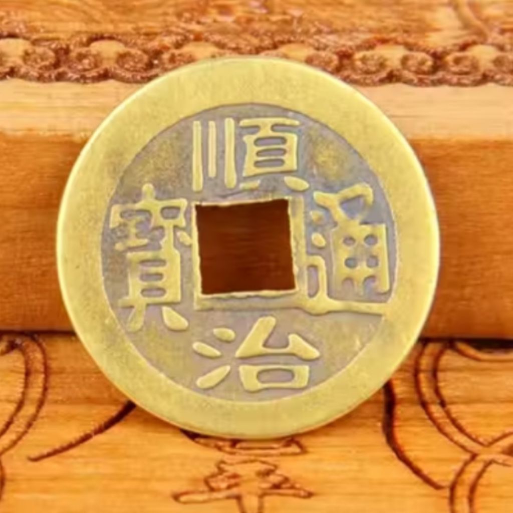 Koin Chinese Fheng Shui Uang Kepeng Koin China 1pcs ukuran besar