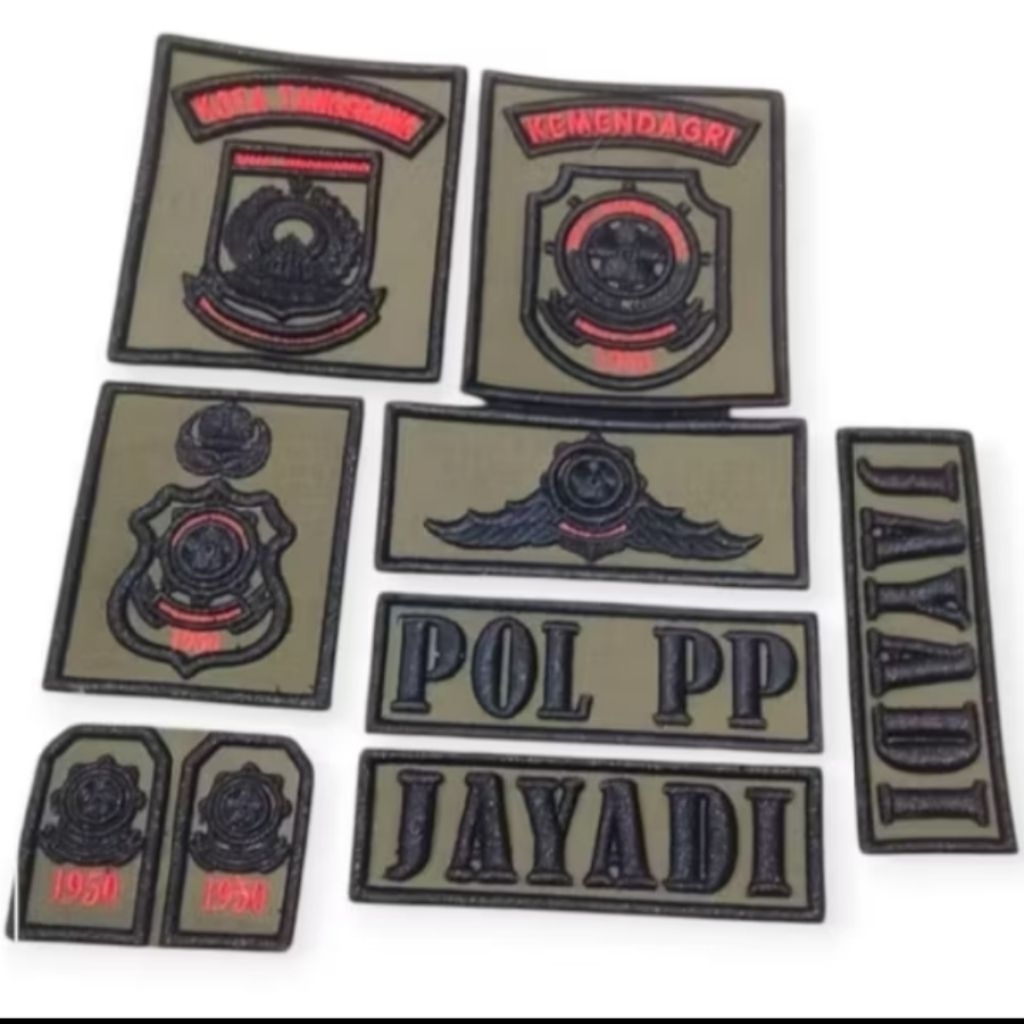 ATRIBUT POL PP 1 SET TIMBUL (custom)