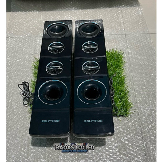 SPEAKER TOWER TV LED POLYTRON 24 - 32 INCH TANPA KAKI