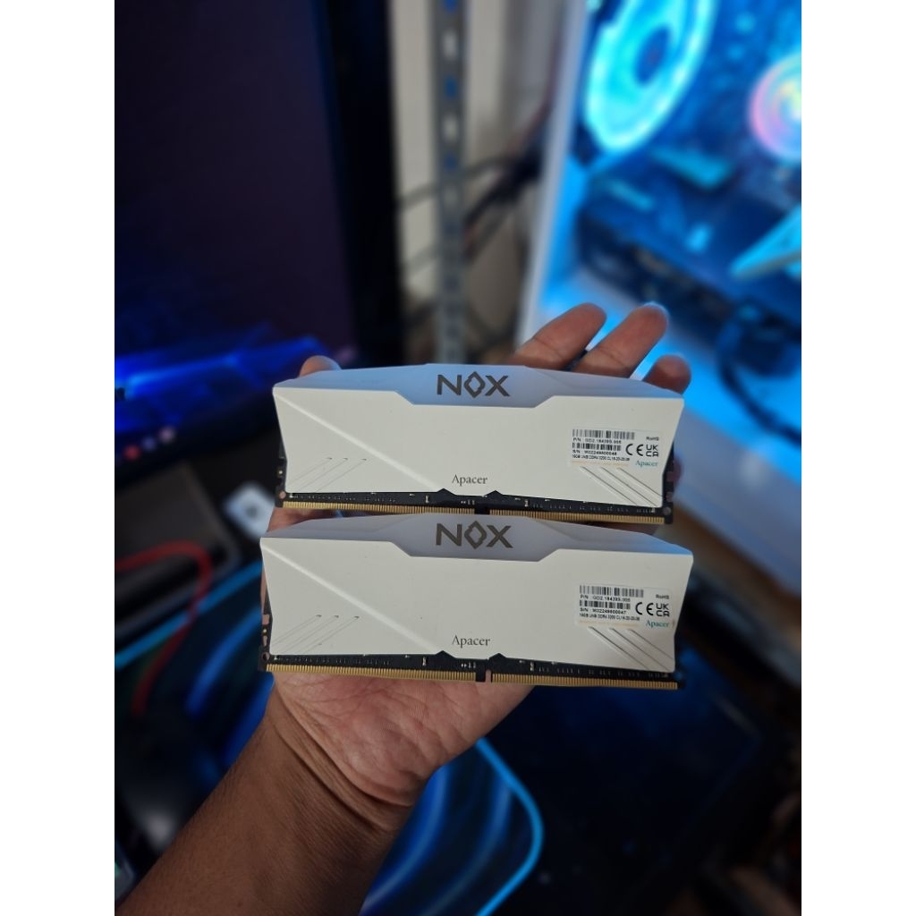 SECOND  RAM DDR4 2x32GB APACER NOX 3600mhz