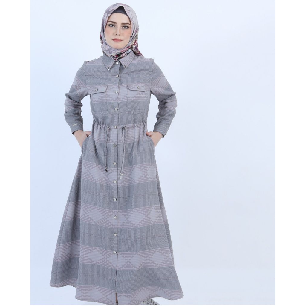 Baju Gamis Jubah Abaya HIKMAT fashion Second