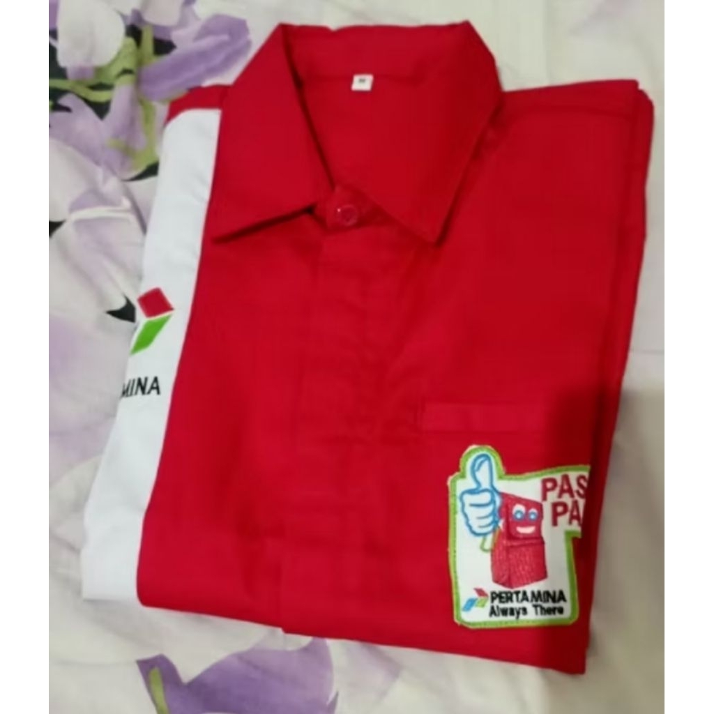 BAJU SPBU Operator Pertamina Pertamina