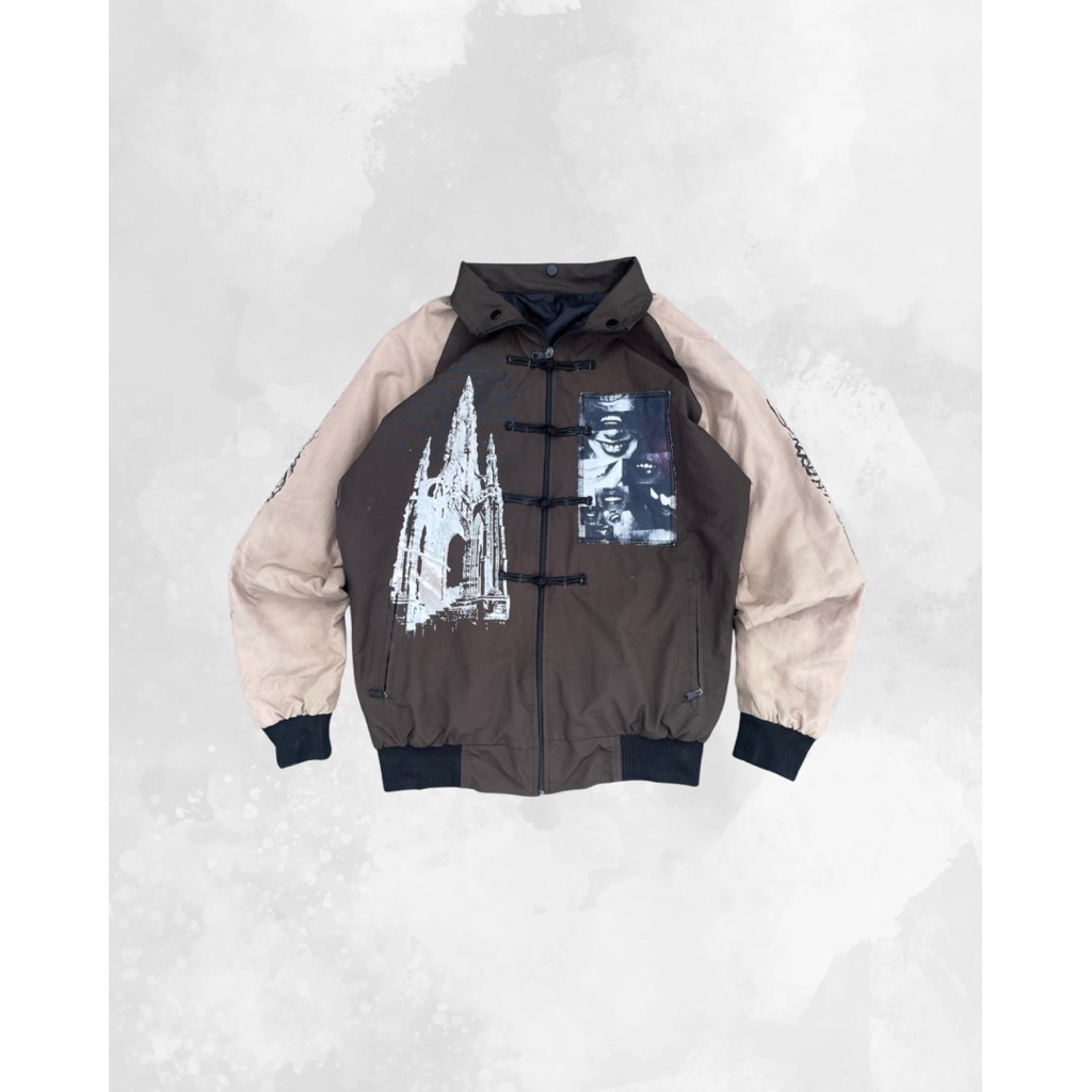 reworked jacket cheongsam