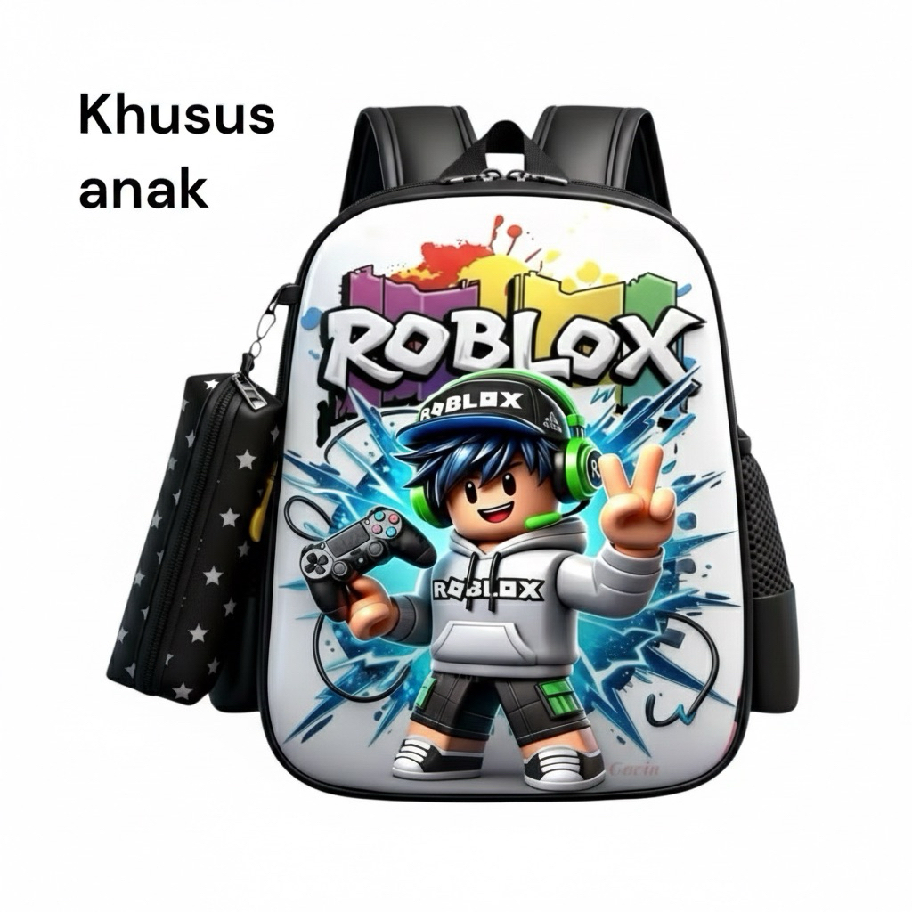 Tas Anak Sekolah TK PAUD Karakter Roblox