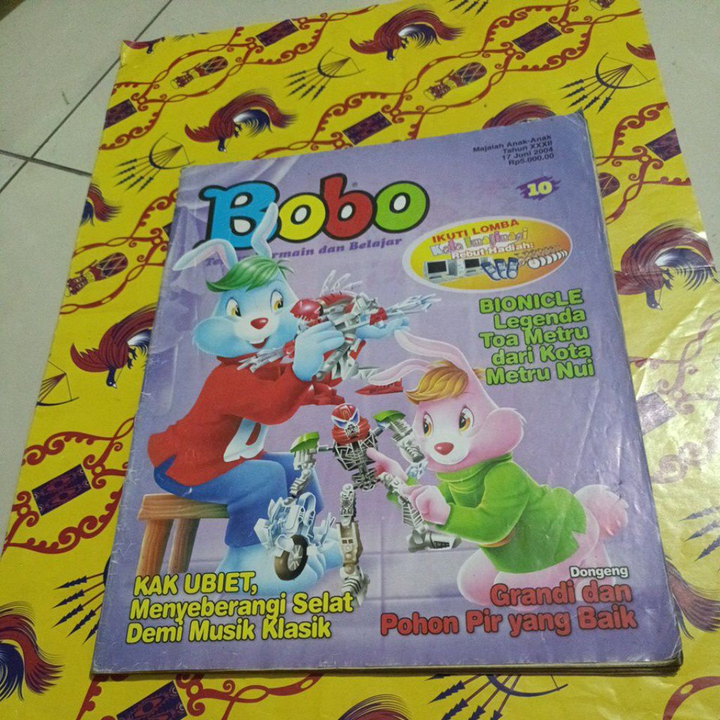 Majalah Bobo No 10 Tahun 2004