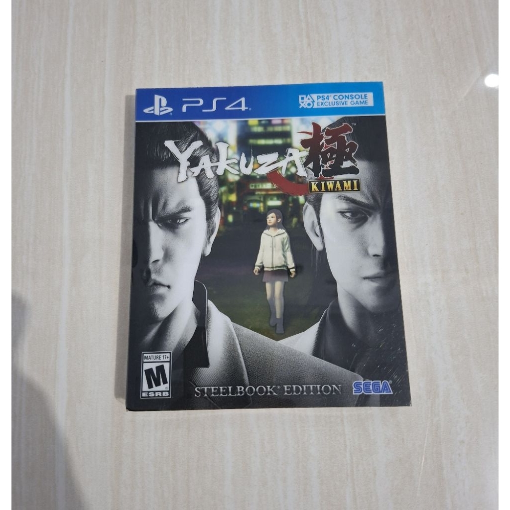 BD PS4 YAKUZA KIWAMI STEELBOOK EDITION (BIB)