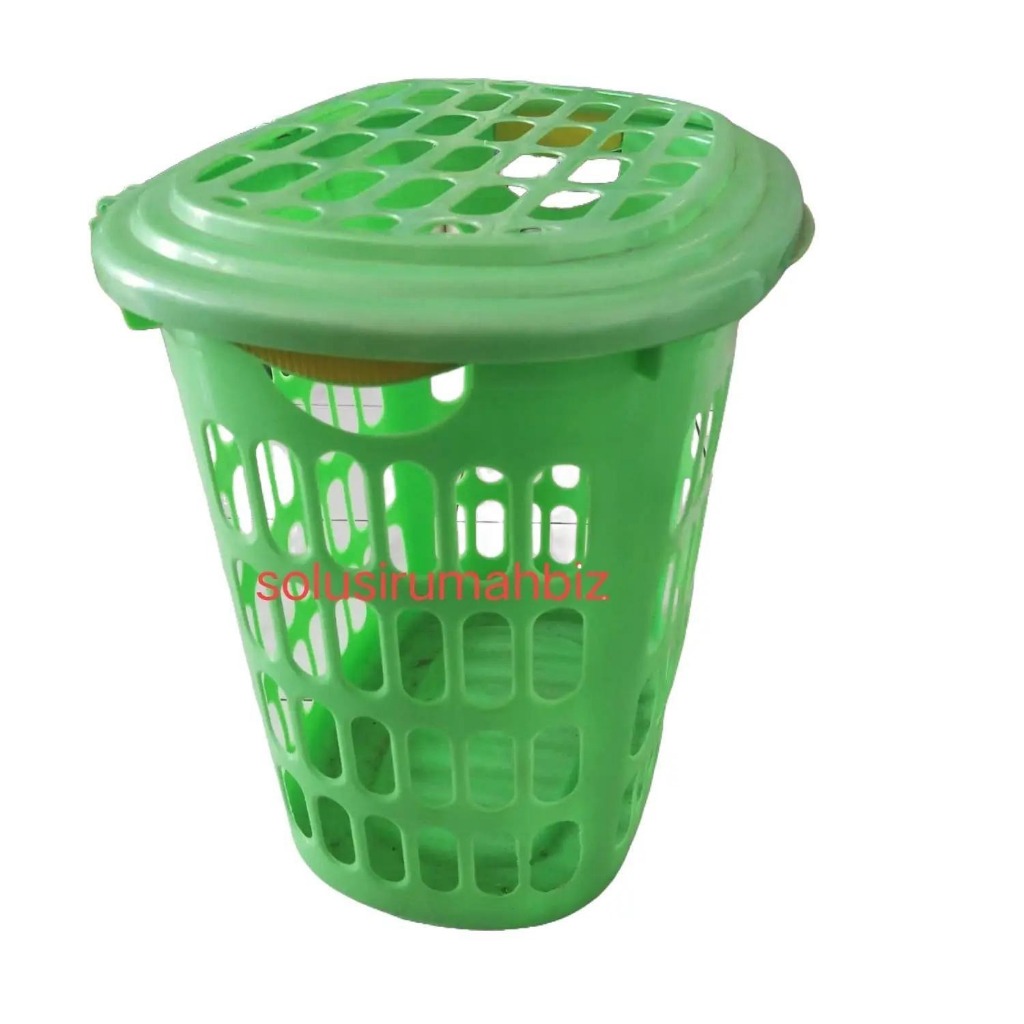 KERANJANG PAKAIAN LAUNDRY BASKET 1206 LUXIO Keranjang Baju MULTIPLAST WARNA RANDOM YANG READY YA