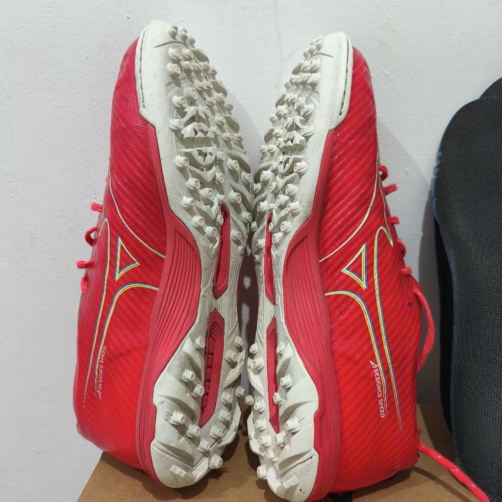 Sepatu futsal mini soccer Mizuno Alpha Elite tf turf MiV 41 preloved