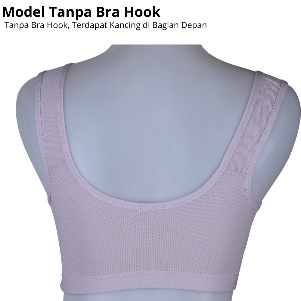 Scelta - Comfort Bra Kancing Depan Tanpa Kawat Adem Nyaman Size 36-44 | BH SC MPB1916 thumbnail 4