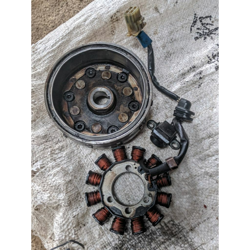 magnet+spul supra x125 helm in fi original