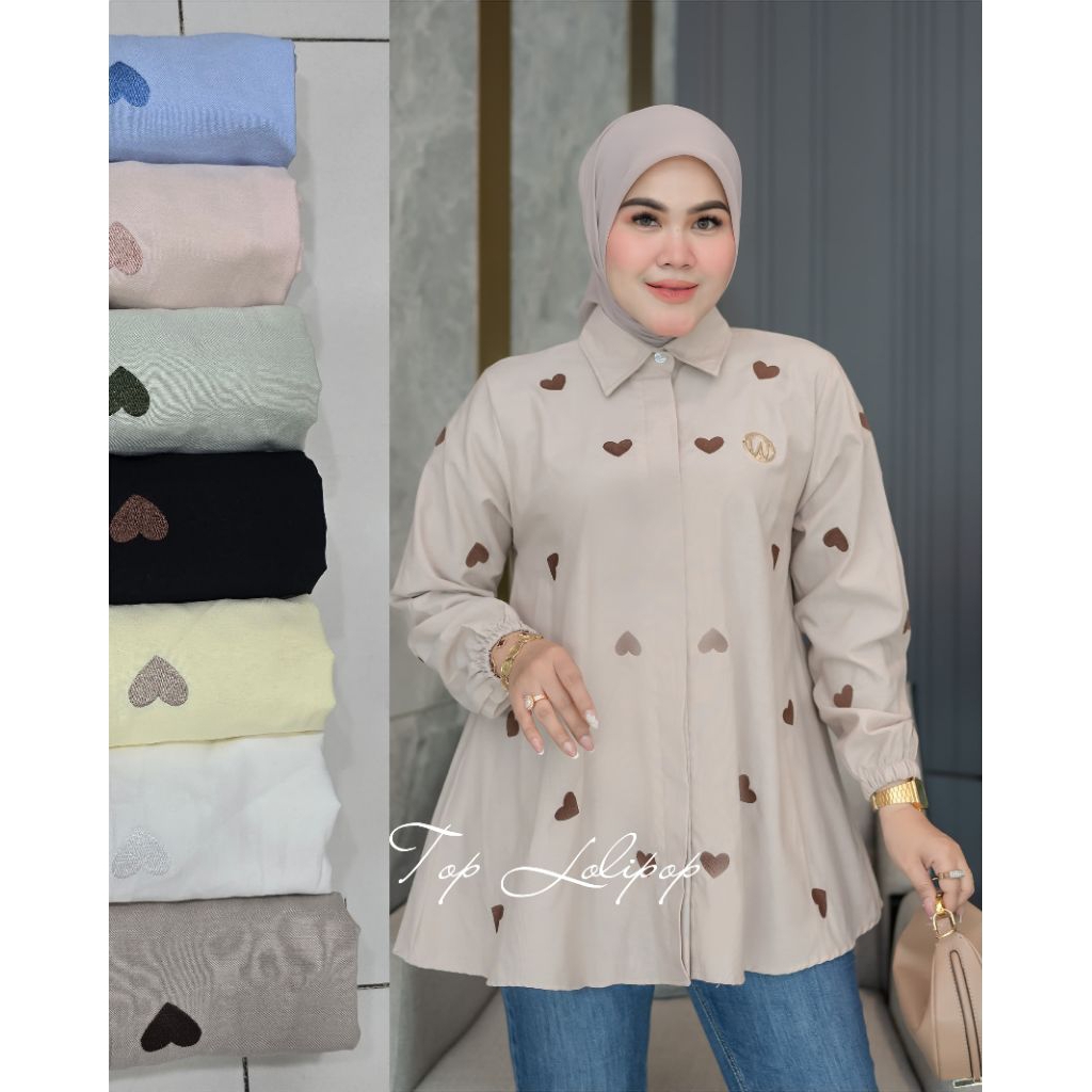 Winody Atasan Top Lollipop Blouse Winody