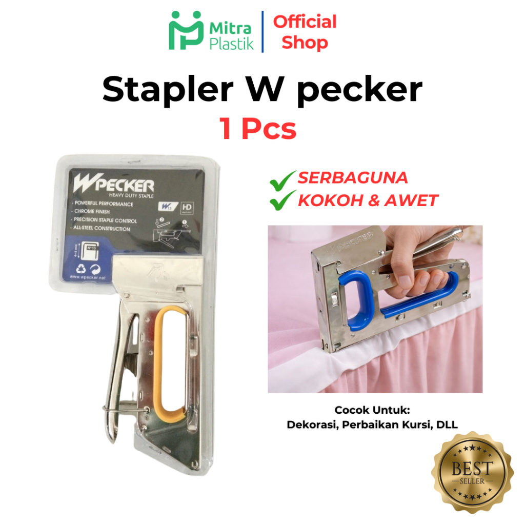 Stapler W-pecker Stapler Heavy Duty Stapler Besar Stapler HD Heavy Duty Staple