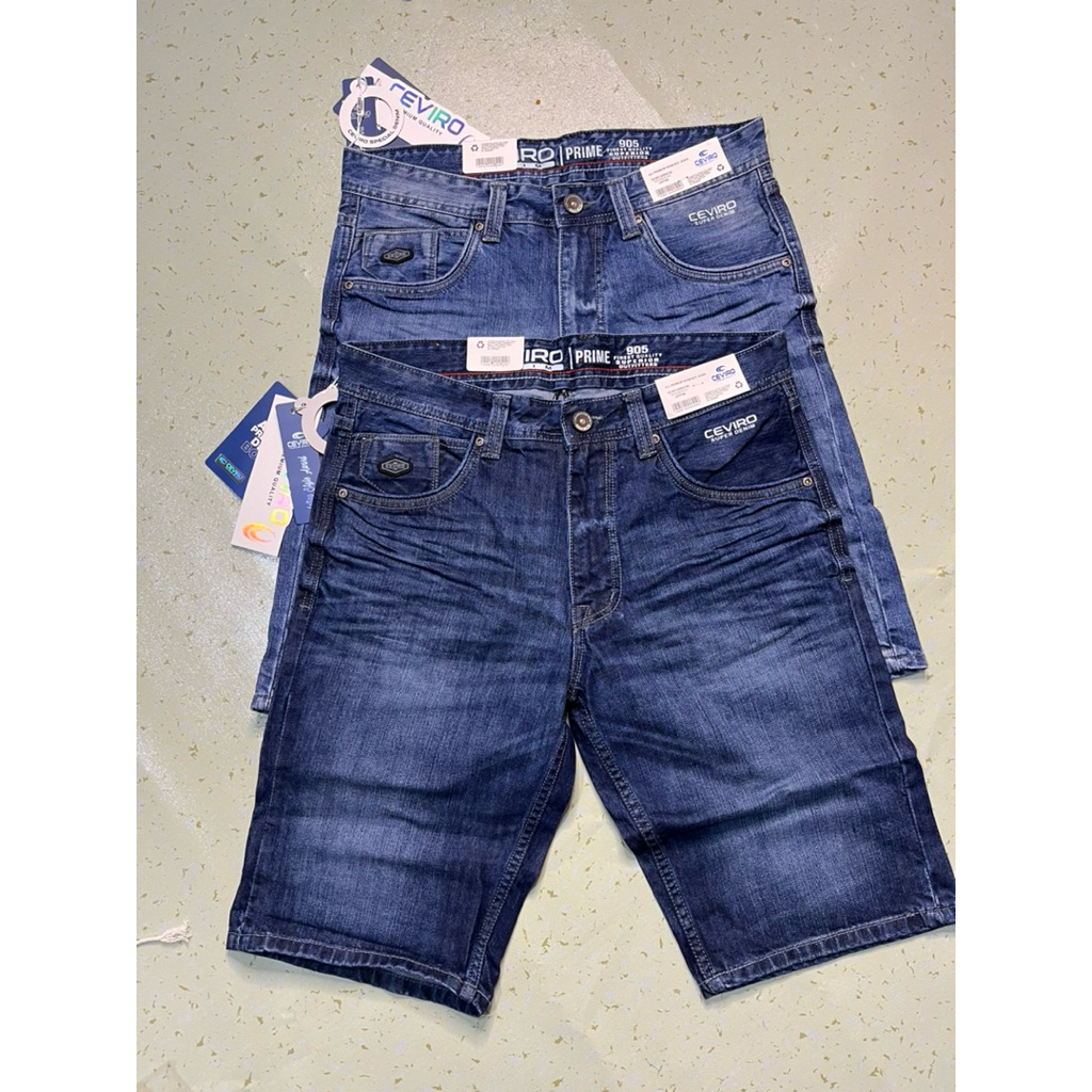 celana pendek jeans CEVIRO