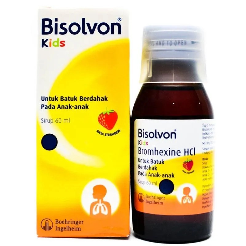 BisolvonKidsSyrupStrawberry60ML