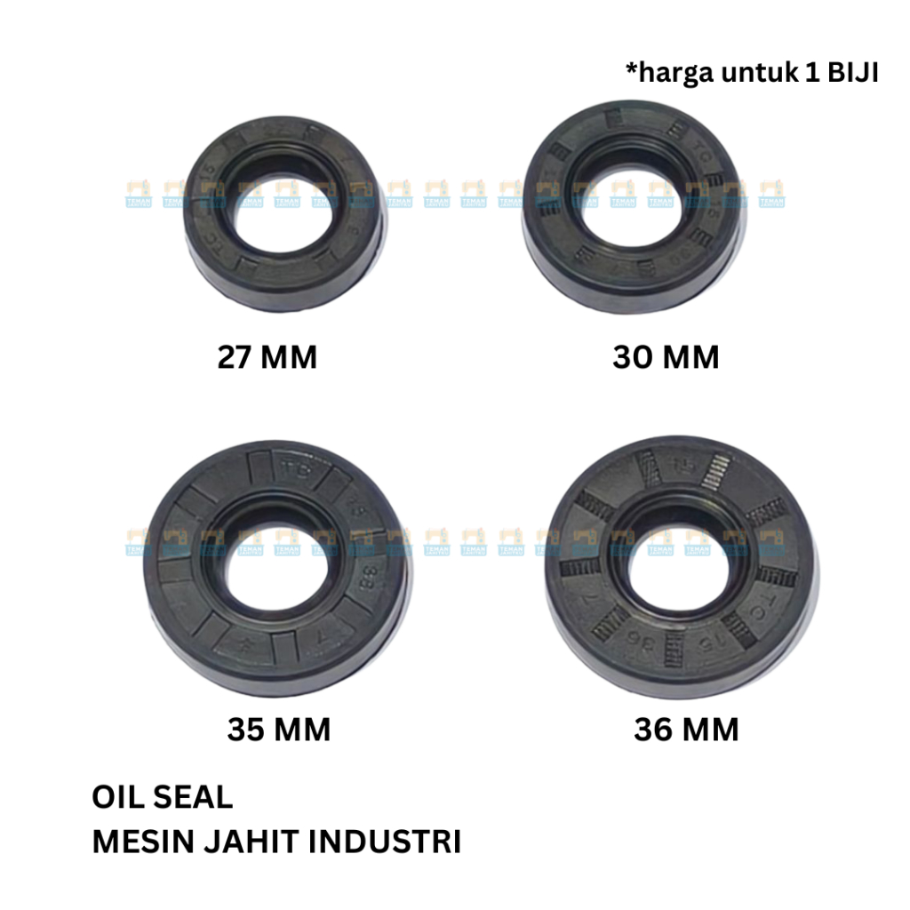 Seal Pulley / Oil Seal Mesin Jahit Typical High Speed Industri