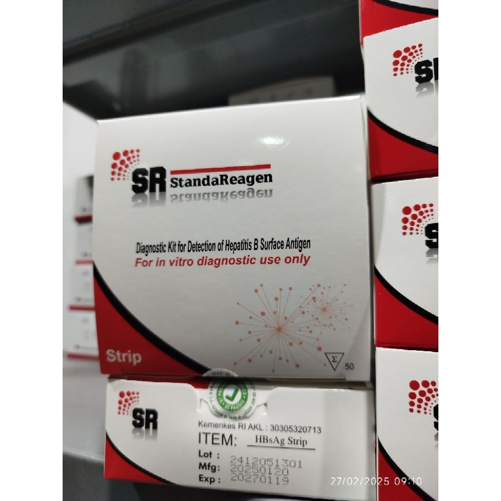 hbsag strip 50 tes