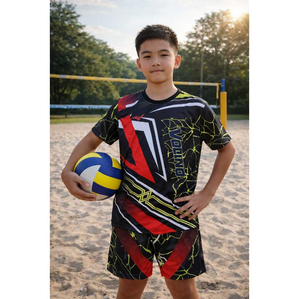Baju Voli anak Kids FULL PRINTING