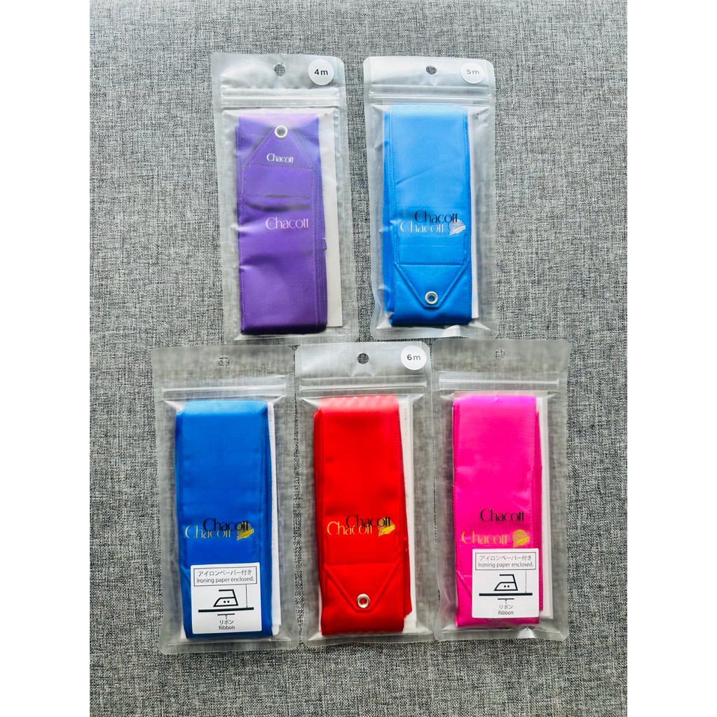 New Ribbon Chacott one color pita senam ritmik rhytmic gymnastic