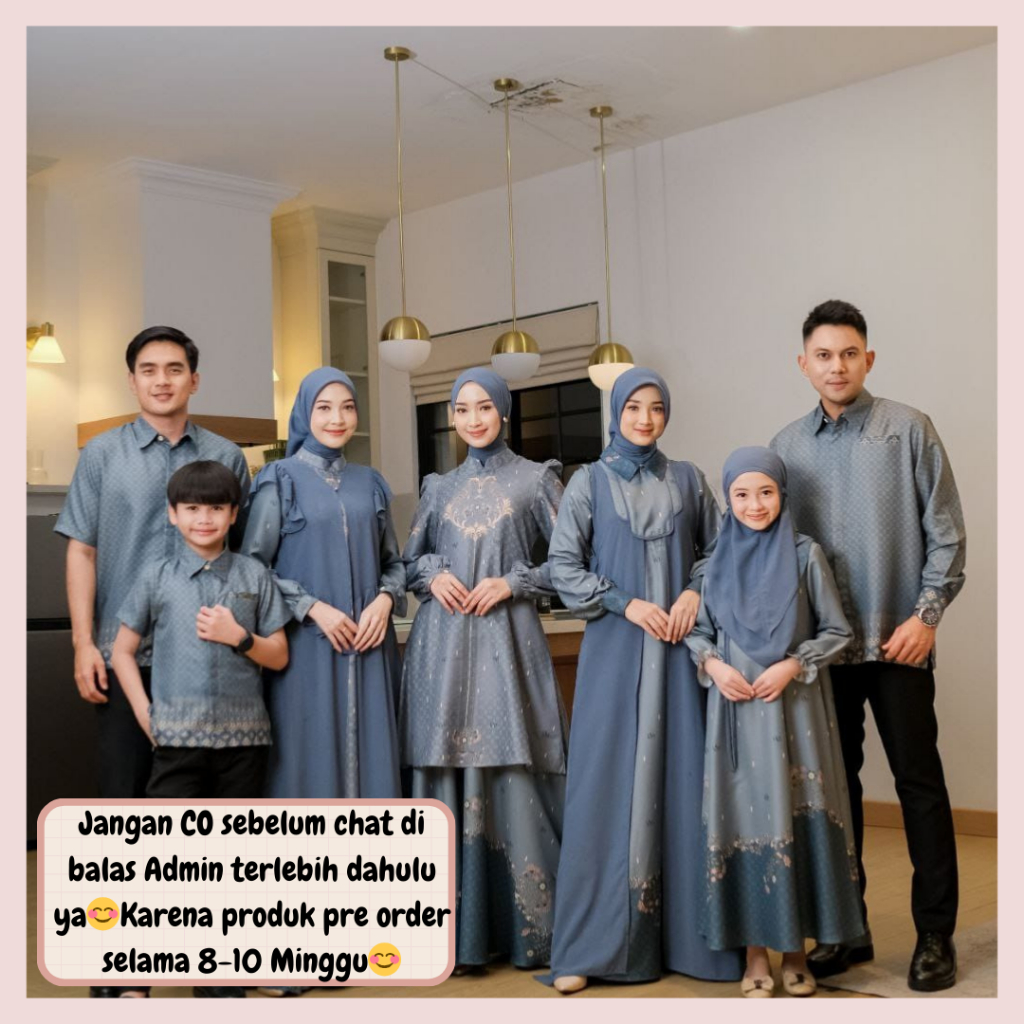 Halvera sarimbit by Isa luxury OPEN PRE ORDER (READY APRIL 2026) Family set couple keluarga muslim g