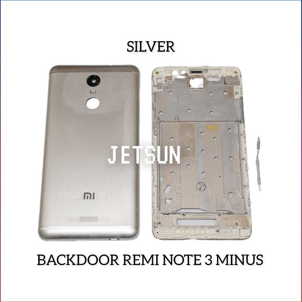 BACKDOOR + FRAME REDMI NOTE 3 MINUS