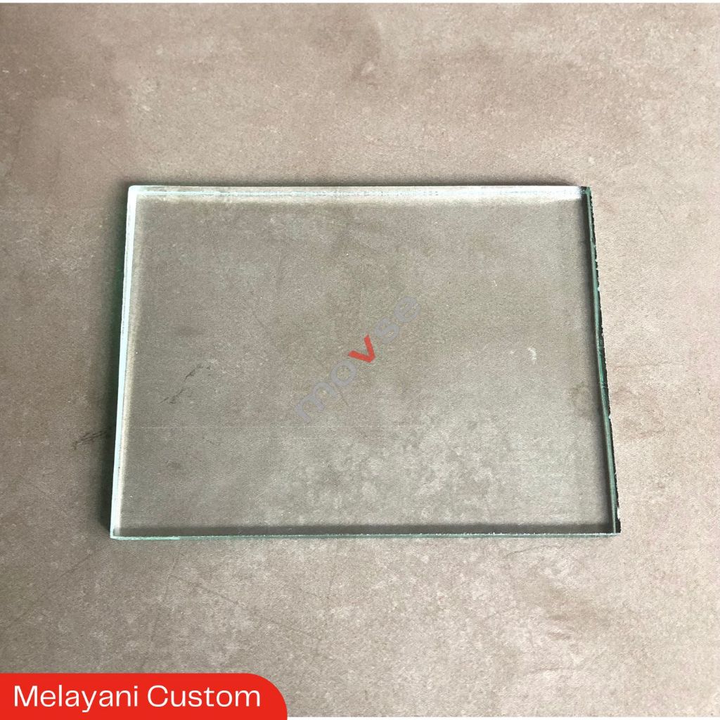 Kaca Polos 5 mm - 20 cm x 20 cm