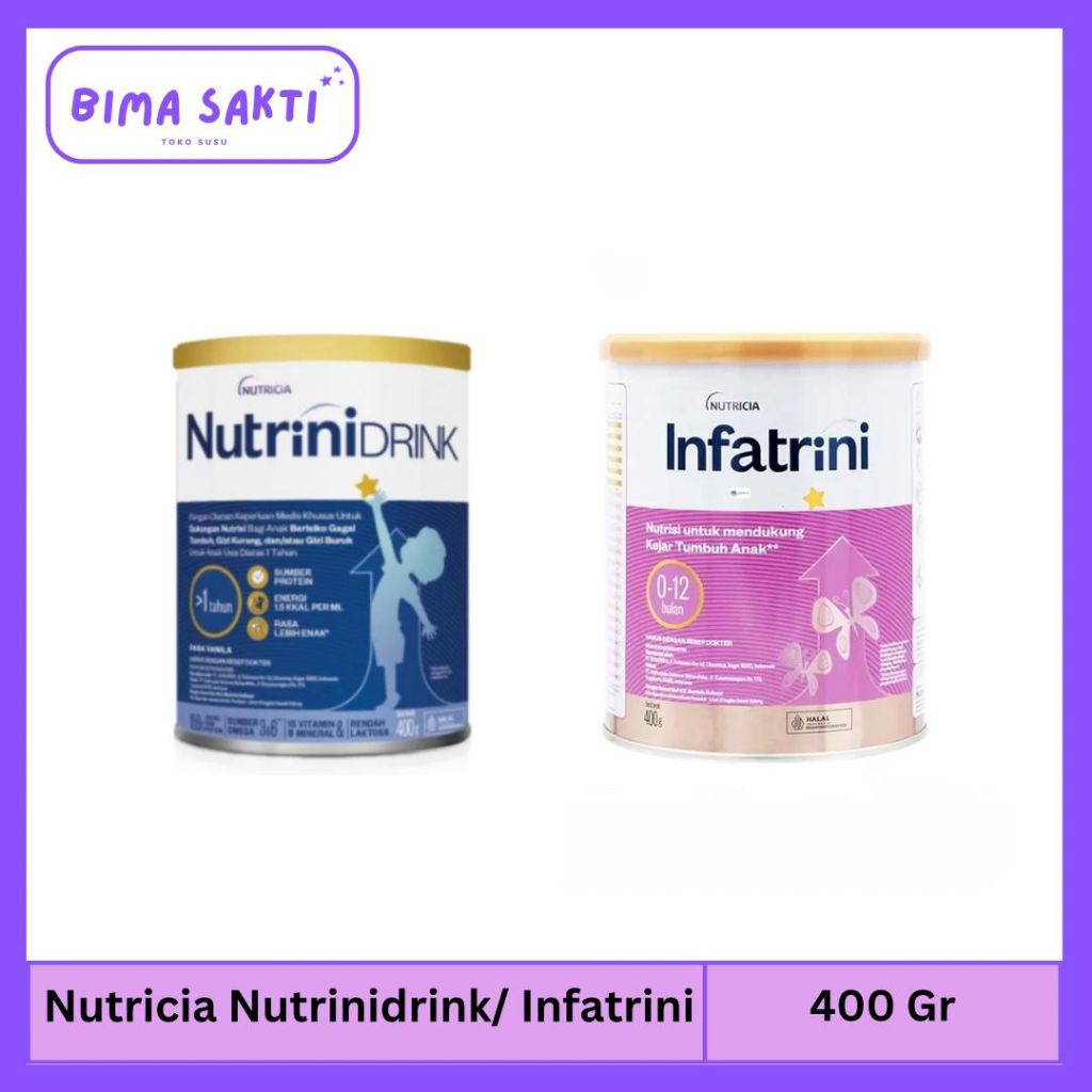 Nutricia Nutrinidrink/ Infatrini 400 Gram