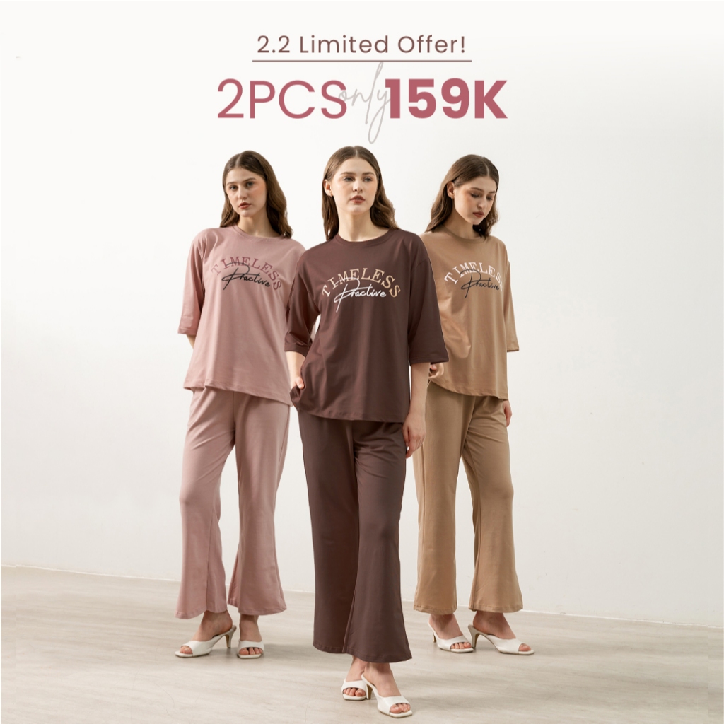 FOREVER SWEET One Set Timeless Setelan Wanita
