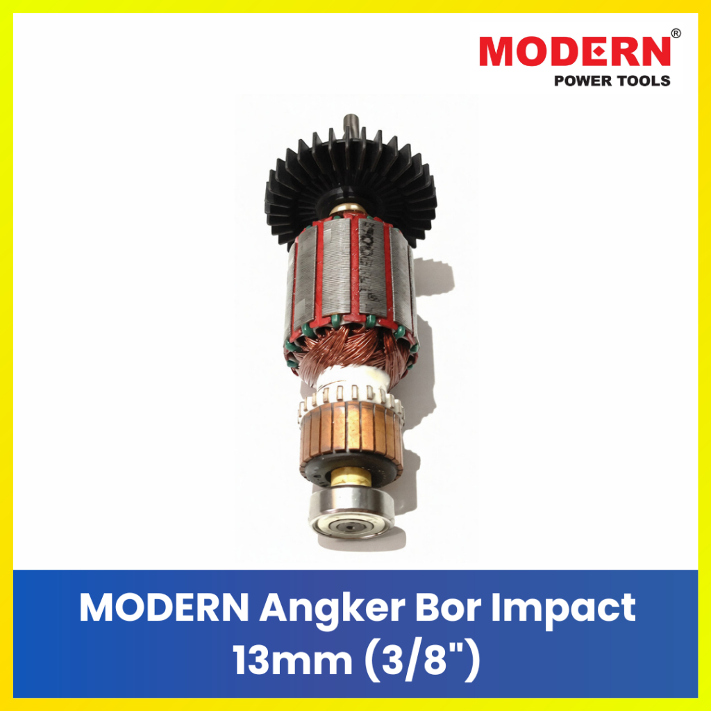 MODERN M-2130B Armature Bor Impact 13mm - Angker Mesin Bor Tangan Original
