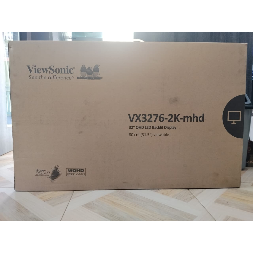 MONITOR VIEWSONIC 32INCH VX3276-2K MHD FULLSET